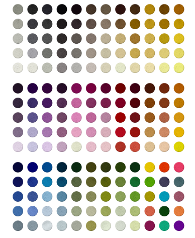 colors available for each texture
