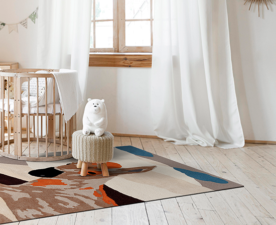 What material should you use for the rugs in your children’s room?
